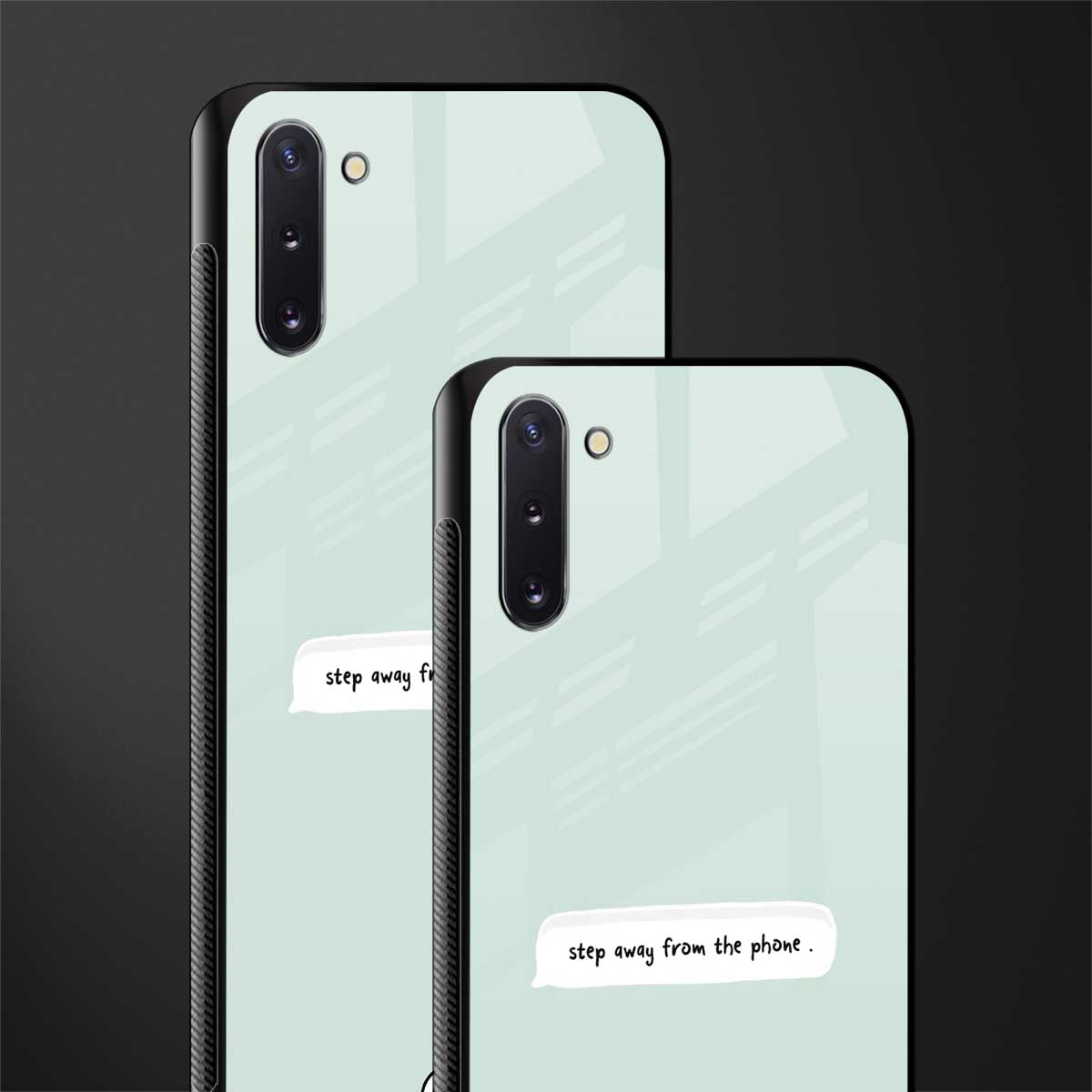 step away from the phone glass case for samsung galaxy note 10 image-2