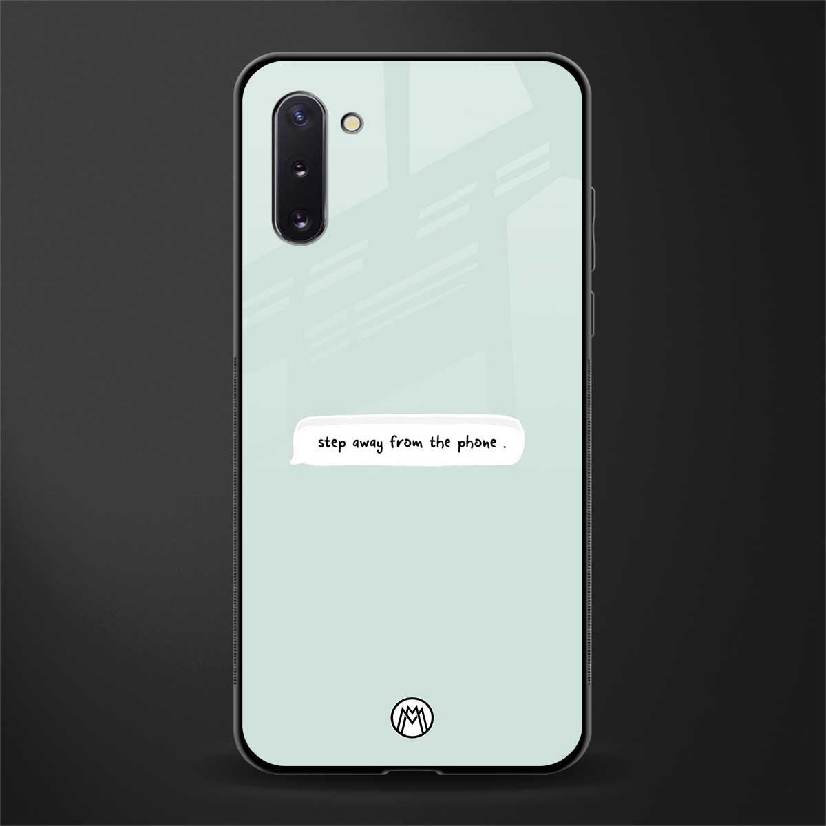 step away from the phone glass case for samsung galaxy note 10 image