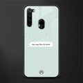 step away from the phone glass case for redmi note 8 image