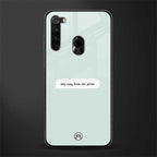 step away from the phone glass case for redmi note 8 image