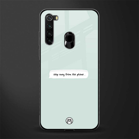 step away from the phone glass case for redmi note 8 image