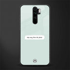step away from the phone glass case for redmi note 8 pro image