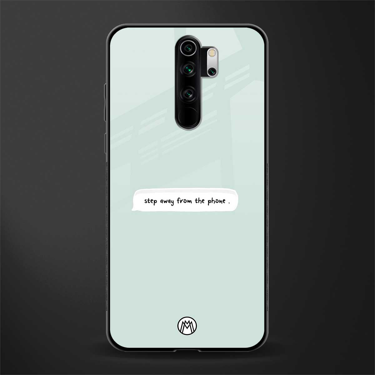 step away from the phone glass case for redmi note 8 pro image
