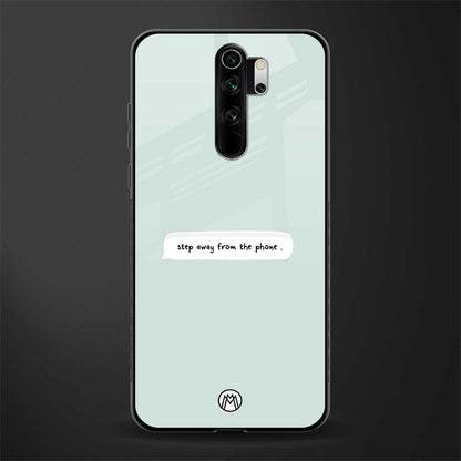step away from the phone glass case for redmi note 8 pro image