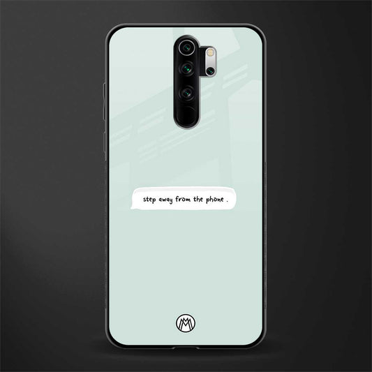 step away from the phone glass case for redmi note 8 pro image