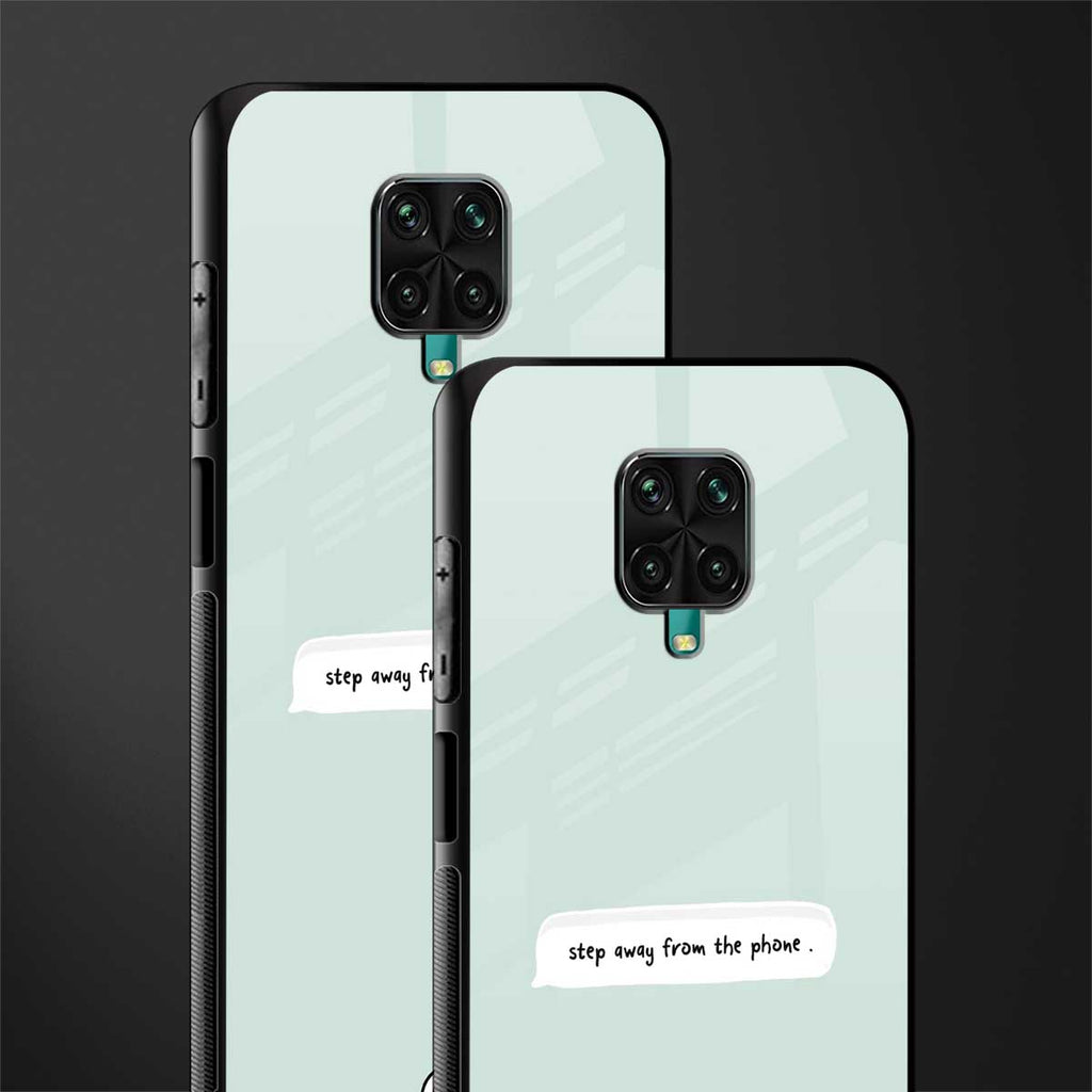 step away from the phone glass case for redmi note 9 pro image-2