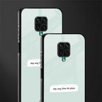 step away from the phone glass case for redmi note 9 pro image-2