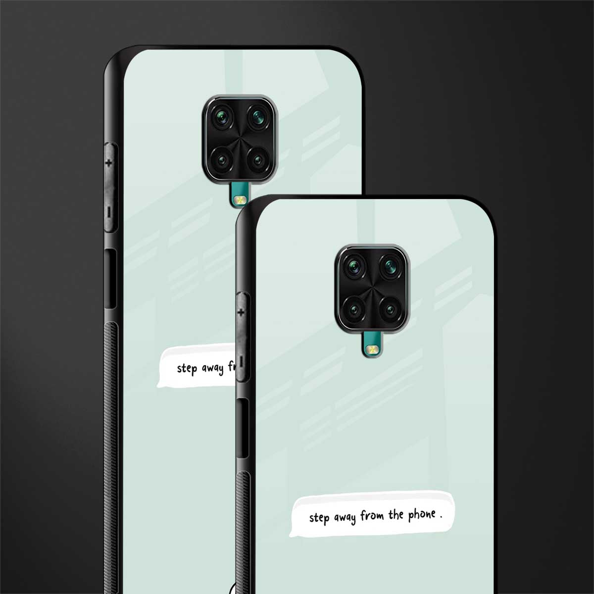 step away from the phone glass case for redmi note 9 pro image-2