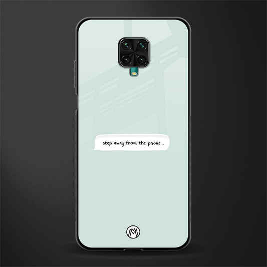 step away from the phone glass case for redmi note 9 pro max image