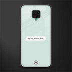 step away from the phone glass case for redmi note 9 pro image