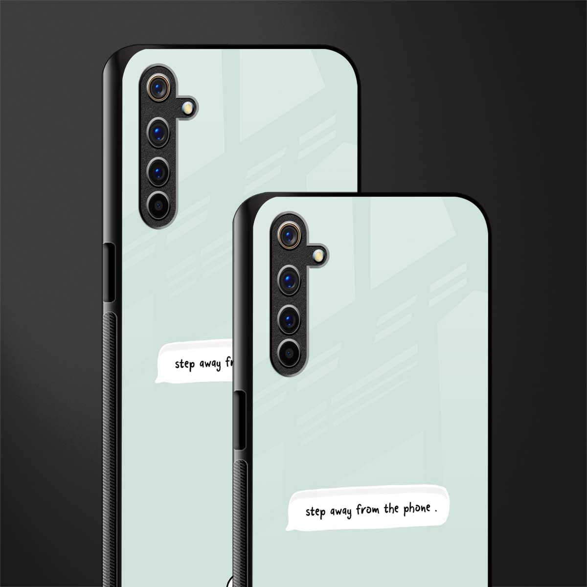 step away from the phone glass case for realme 6 image-2