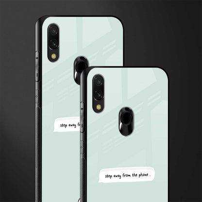 step away from the phone glass case for redmi note 7 pro image-2