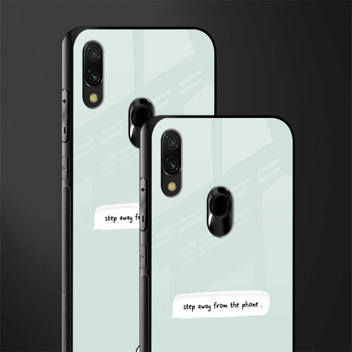 step away from the phone glass case for redmi y3 image-2