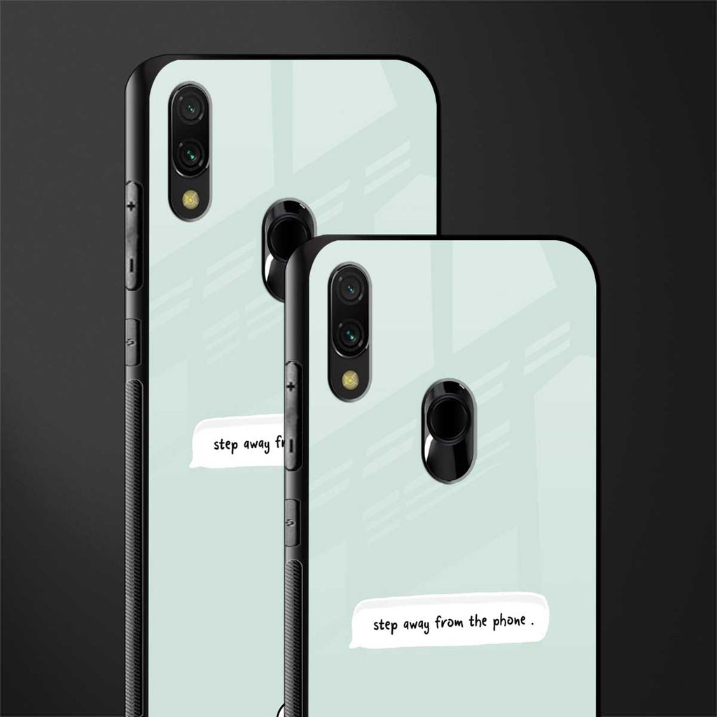 step away from the phone glass case for redmi note 7s image-2