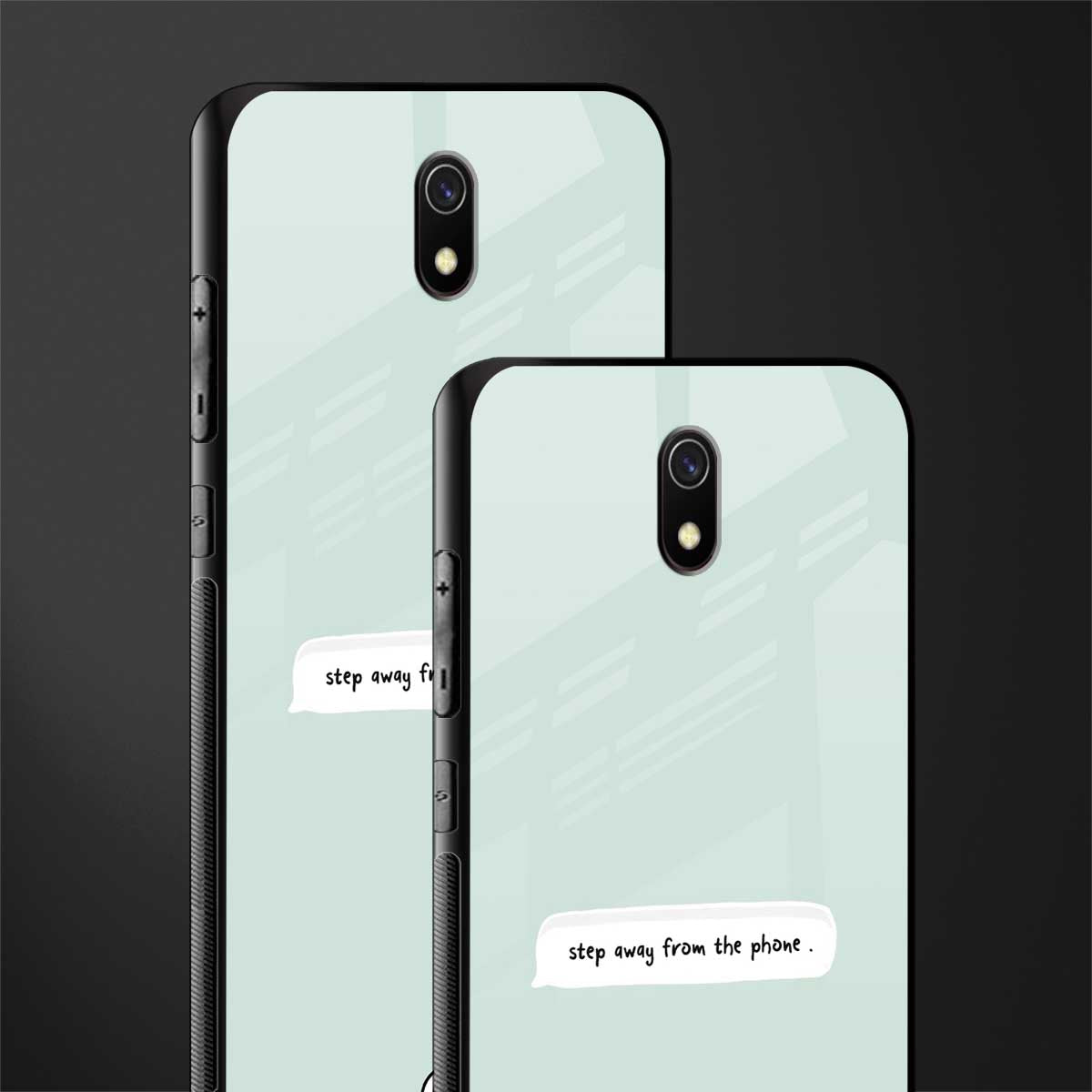 step away from the phone glass case for redmi 8a image-2