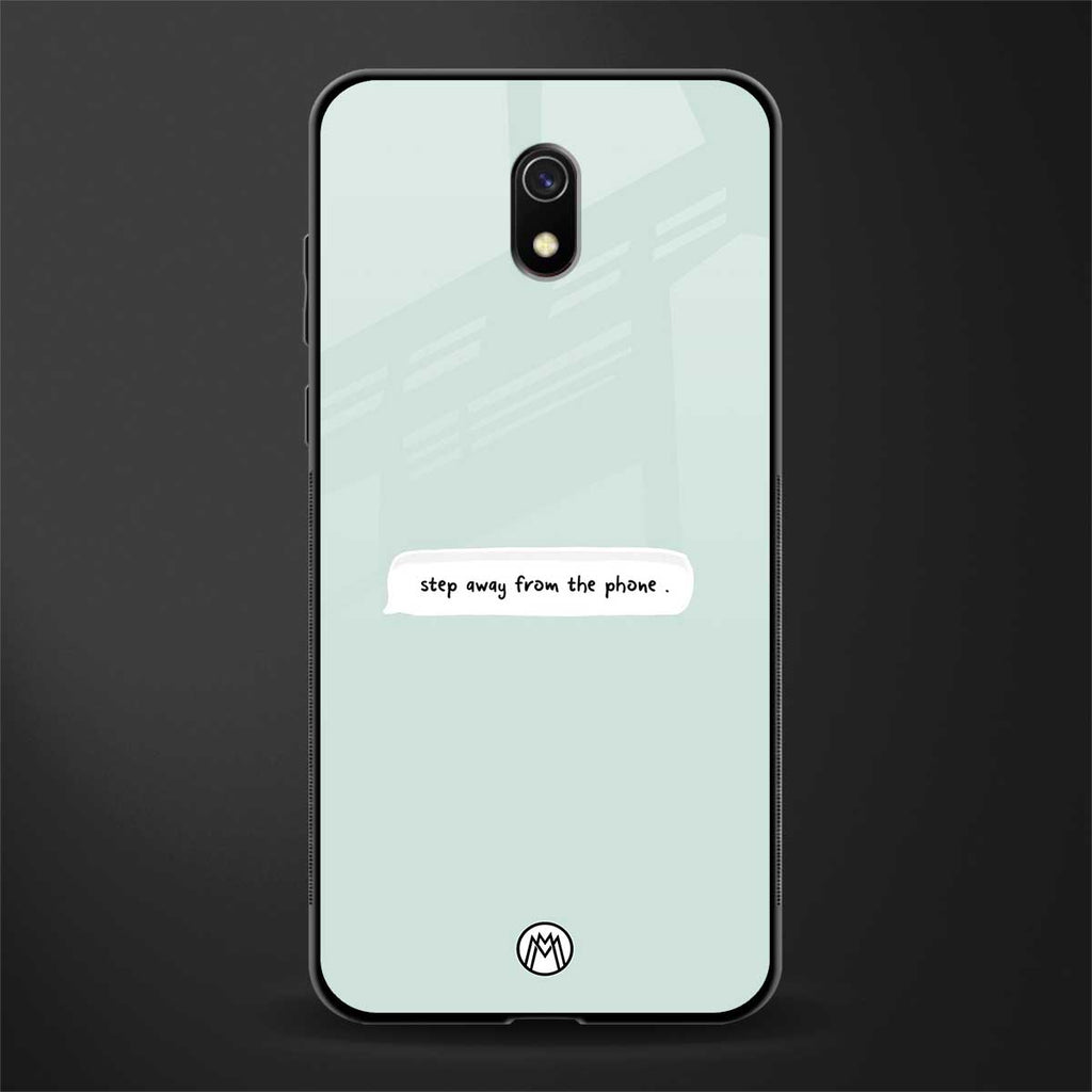 step away from the phone glass case for redmi 8a image