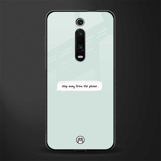 step away from the phone glass case for redmi k20 pro image
