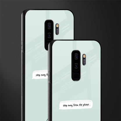step away from the phone glass case for samsung galaxy s9 plus image-2