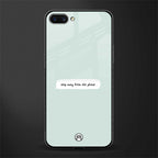 step away from the phone glass case for realme c1 image