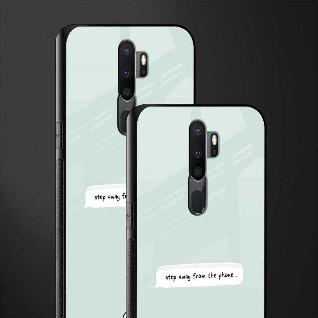 step away from the phone glass case for oppo a5 2020 image-2