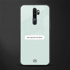 step away from the phone glass case for oppo a5 2020 image