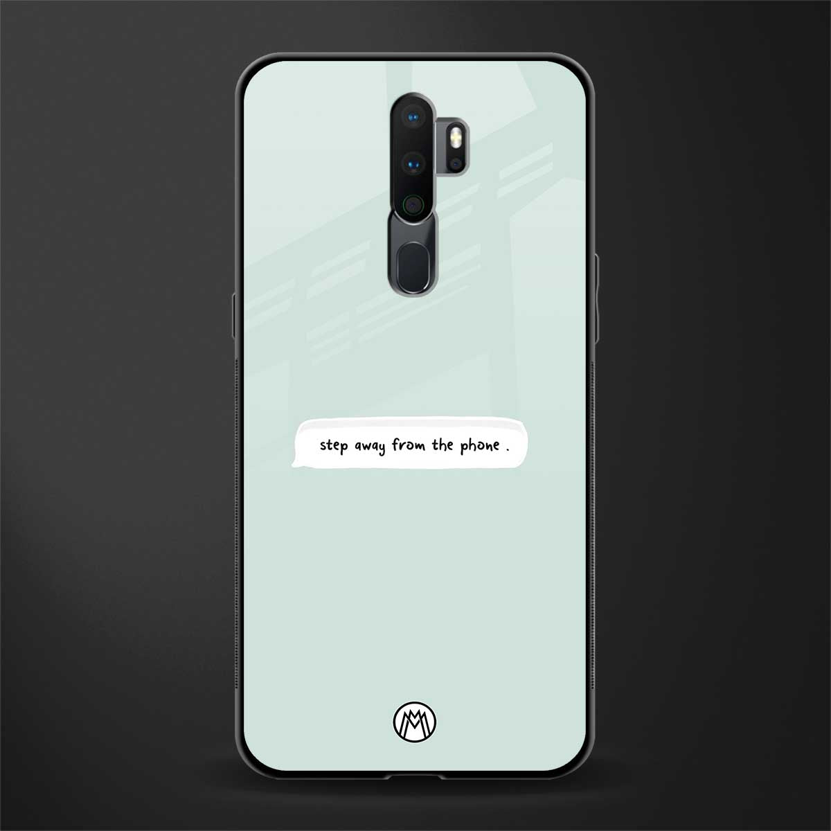 step away from the phone glass case for oppo a5 2020 image