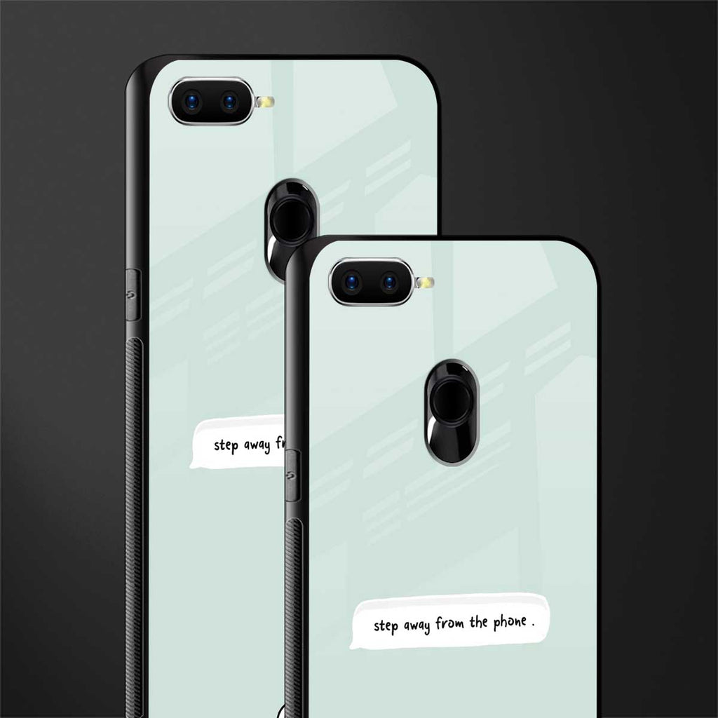 step away from the phone glass case for oppo a7 image-2