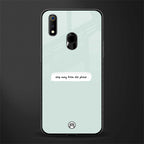 step away from the phone glass case for realme 3 pro image