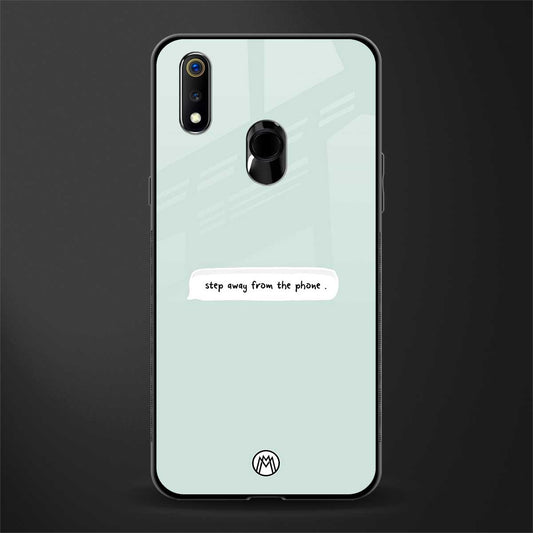 step away from the phone glass case for realme 3i image