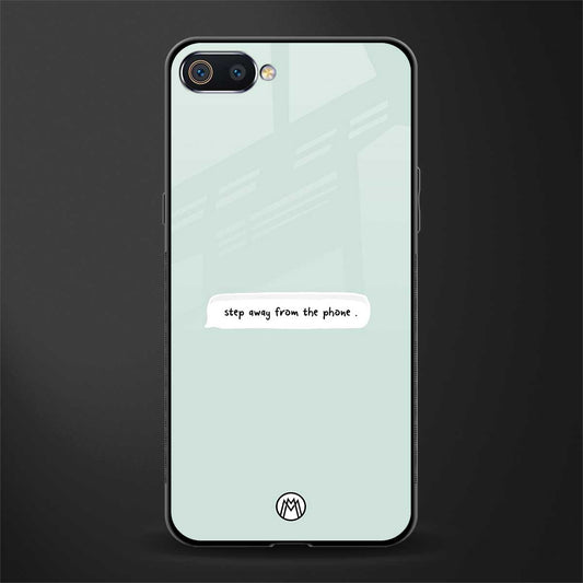 step away from the phone glass case for realme c2 image