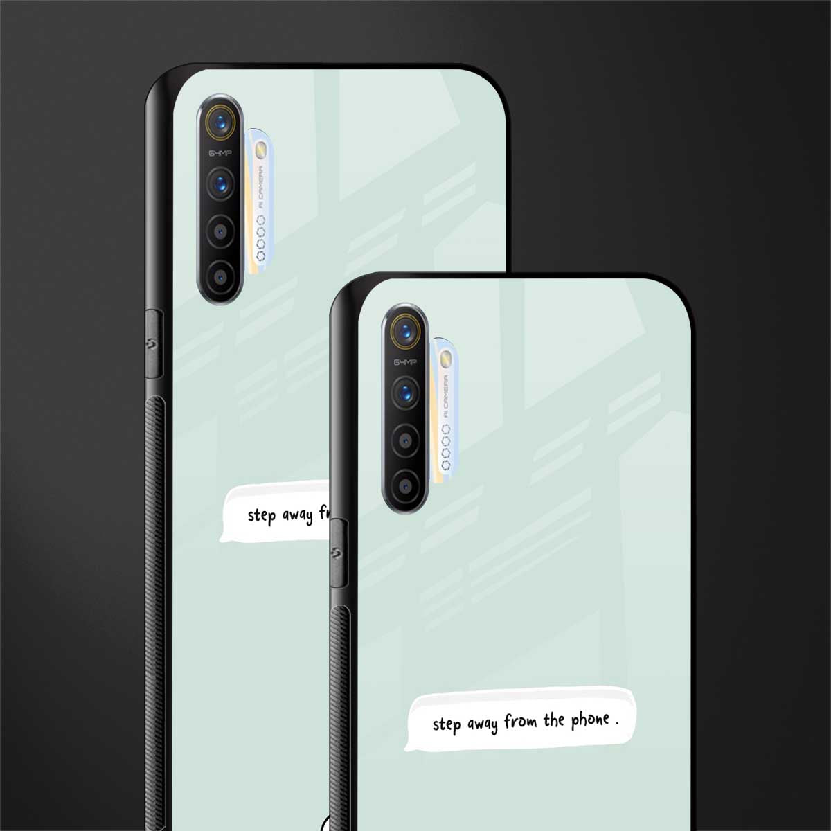 step away from the phone glass case for realme xt image-2