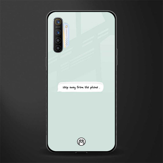 step away from the phone glass case for realme x2 image