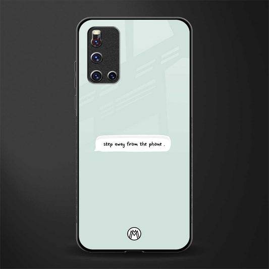 step away from the phone glass case for vivo v19 image