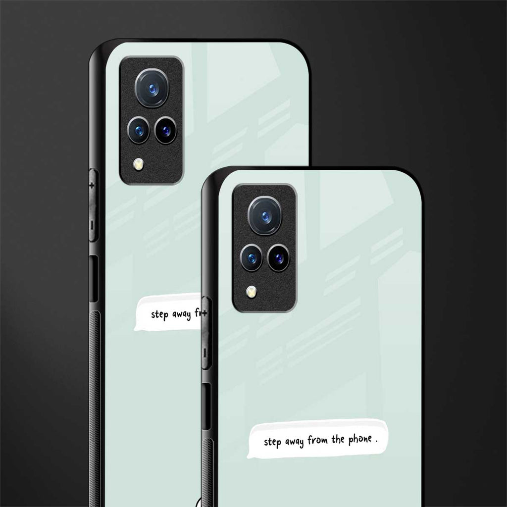 step away from the phone glass case for vivo v21 5g image-2
