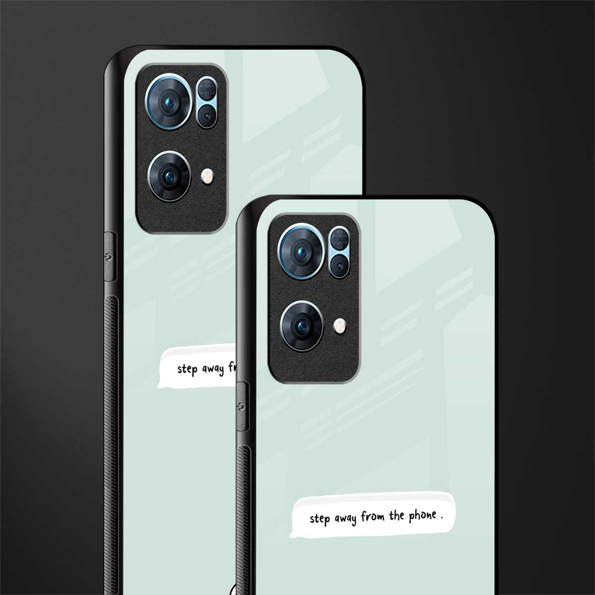 step away from the phone glass case for oppo reno7 pro 5g image-2