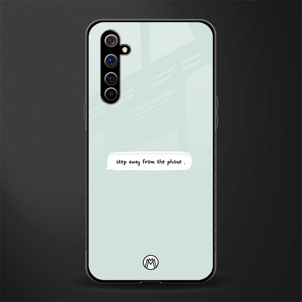 step away from the phone glass case for realme x50 pro image