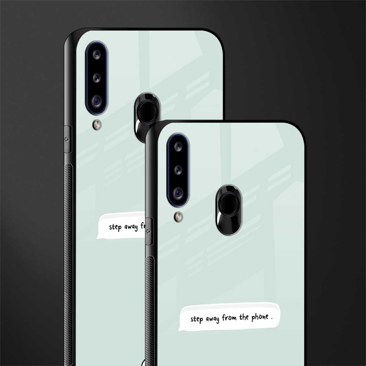 step away from the phone glass case for samsung galaxy a20s image-2