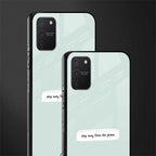 step away from the phone glass case for samsung galaxy a91 image-2
