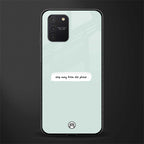 step away from the phone glass case for samsung galaxy s10 lite image