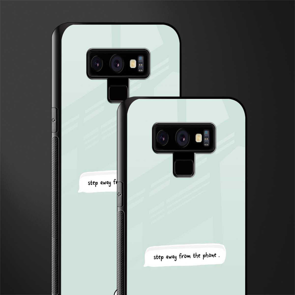 step away from the phone glass case for samsung galaxy note 9 image-2