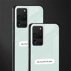 step away from the phone glass case for samsung galaxy s20 ultra image-2
