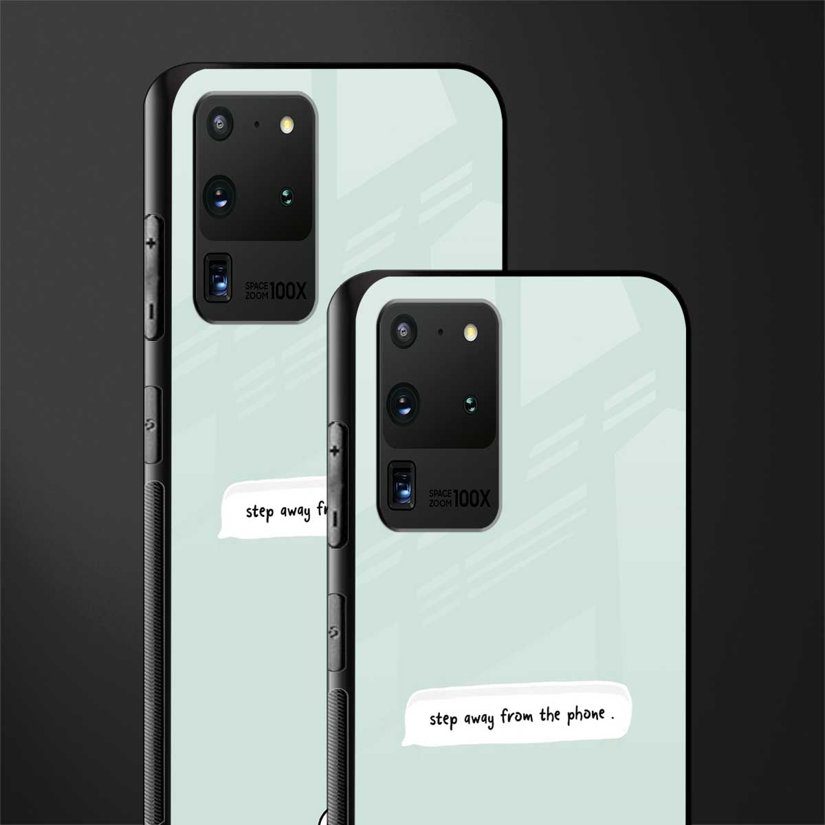 step away from the phone glass case for samsung galaxy s20 ultra image-2