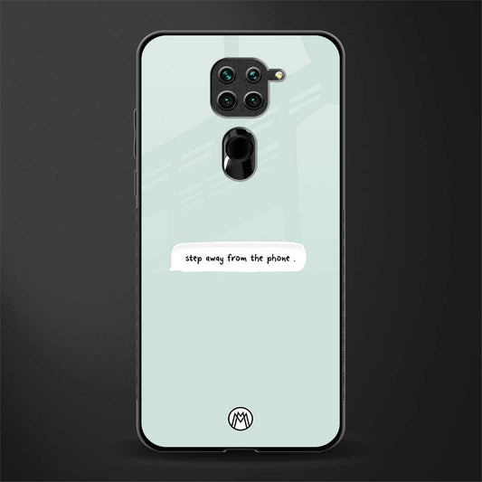 step away from the phone glass case for redmi note 9 image