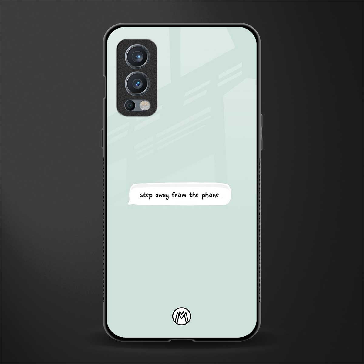 step away from the phone glass case for oneplus nord 2 5g image