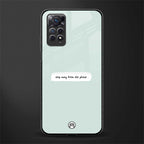 step away from the phone glass case for redmi note 11 image