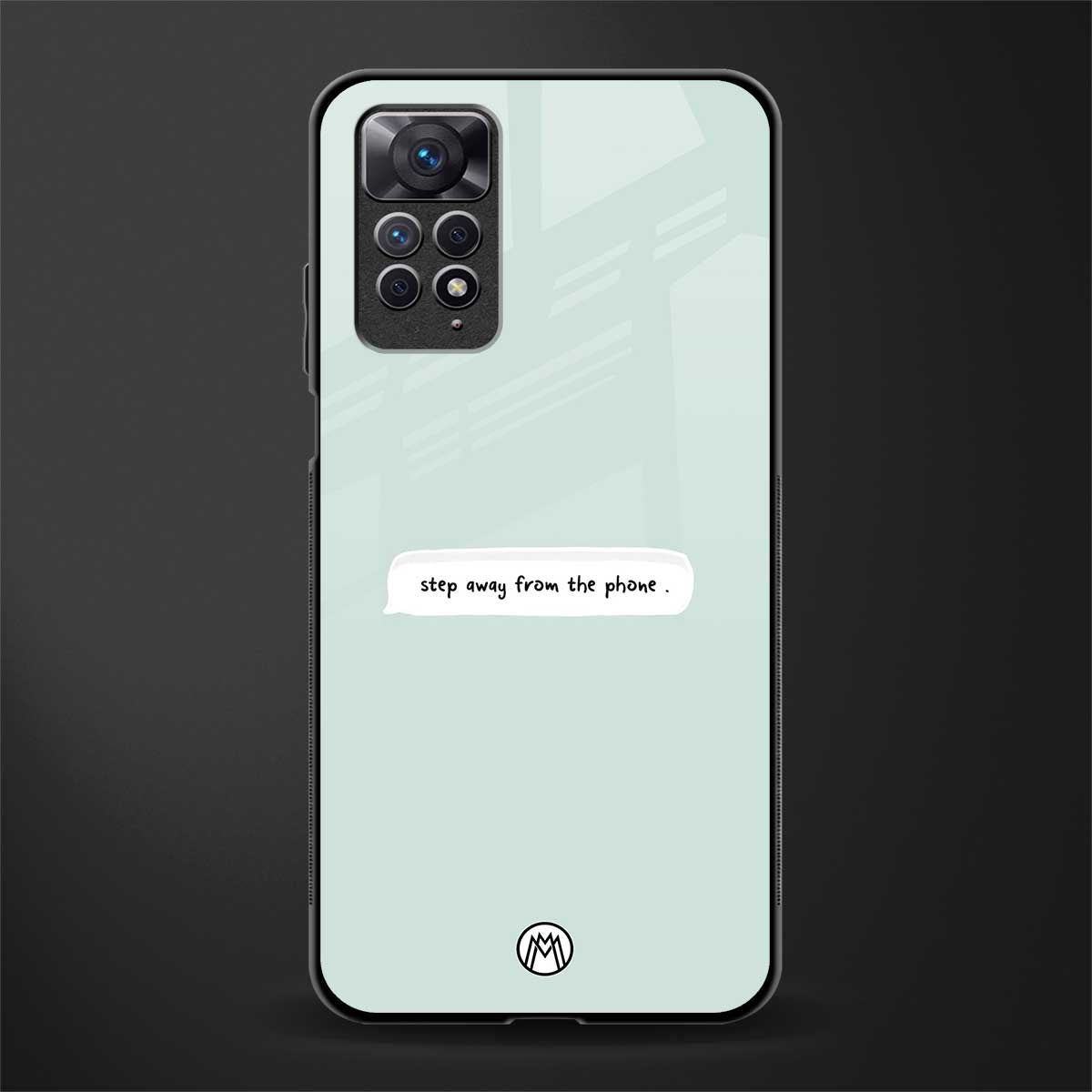 step away from the phone glass case for redmi note 11 image