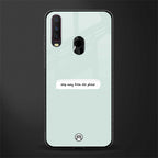 step away from the phone glass case for vivo y15 image