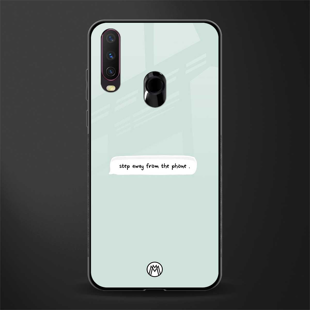 step away from the phone glass case for vivo y15 image