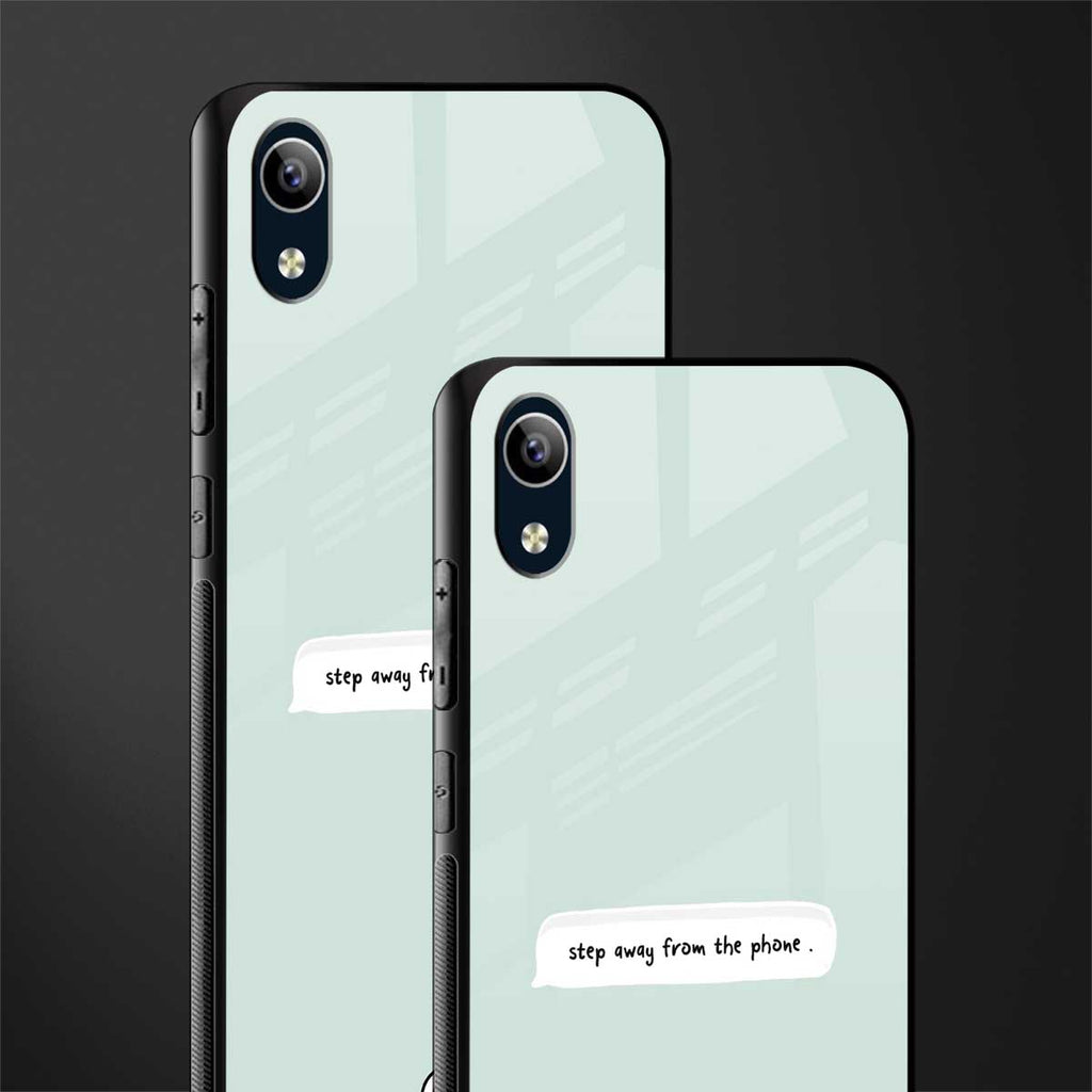 step away from the phone glass case for vivo y91i image-2