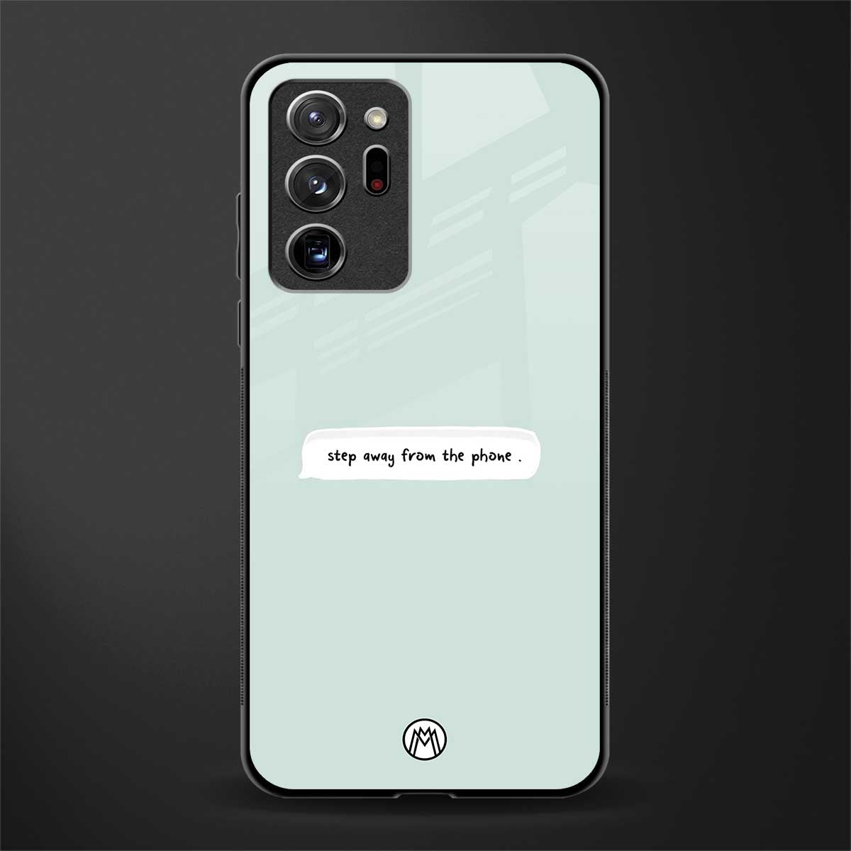 step away from the phone glass case for samsung galaxy note 20 ultra 5g image